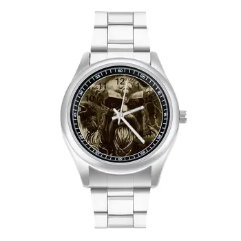 Odin Relógio De Quartzo Viking Design Simples Relógio De Pulso De Aço Inoxidável Upwrist Ao Ar Livre Casal Relógio De Pulso