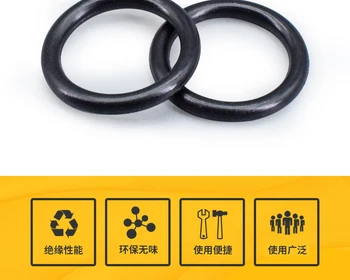 Anel de borracha o-em forma de anel de vedação anel de borracha resistente a alta temperatura alta pressão impermeável vedante de óleo válvula geral de anel