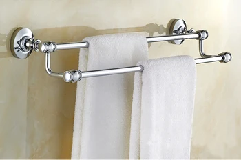 Chrome Bronze Concluir Acessórios de casa de Banho cama de Barra de Toalha de toalhas Titular Toalha 60cm tba802