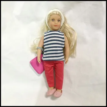15 cm Mini Casa de Boneca boneca boneca boneca coleção infantil de presente de aniversário linda garota 2
