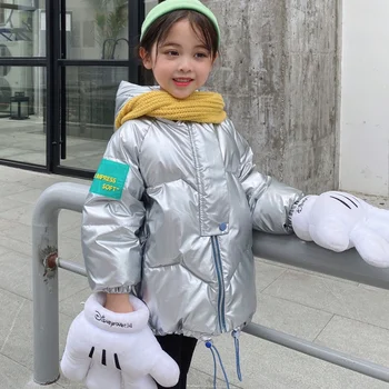 Crianças Jaqueta de Meninos e Meninas Filhos de Espessamento Quente do Bebê do Inverno coreano Casaco de Inverno de Roupas para Meninas Meninos Roupas 4
