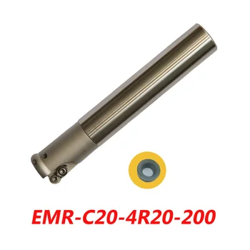 Frete grátis EMR-C20-4R20-200 Intercambiáveis Fresa de facear Ferramentas Para RPMT08T2MOE Pastilhas de metal duro Adequado Para NC/CNC Máquina