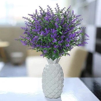 Falso Flor Flor Artificial Toque Real De Simulação Buquê De Plantas Não Fade Artificiais De Plástico Casamento Pátio Com Jardim De Casa Decoração