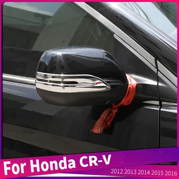Para Honda CR-V 2012 2013 2014 2015 2016 ABS Cromado Capa do retrovisor Guarnição Stirps Estilo Carro