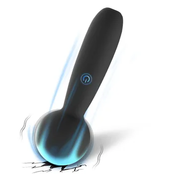 Mini Lâmpada 10 Frequência de Vibração AV Vara USBCharging Masturbação Dispositivo de Produtos para Adultos Sexy Brinquedos de Vibração PantiesClit