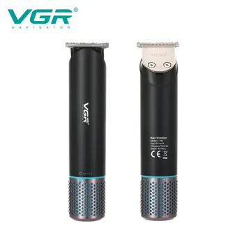 VGR aparador de pêlos v250 recarregável USB cabelo clipper barbeiro aparador de pêlos corte de cabelo, máquina de peso leve