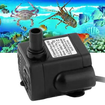 Alta Qualidade 3W USB-1020 DC3.5V-9V Mini-Submersíveis, Bombas de Água para Aquário Paisagem Fish Bowl Venda Quente