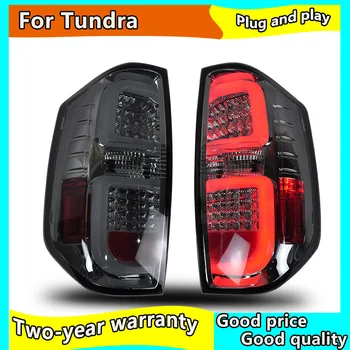 Lâmpada traseira Toyota Tundra 2014-2017 LED lanterna traseira Para Sequoia 2014-2017 LED lâmpada traseira de montagem
