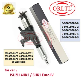 ORLTL Diesel Combustível, Bico injetor 095000-6370 8-97609789-0 8-97609789-2 8-97609789-3 8-97609789-4 8-97609789-5 para ISUZU 0