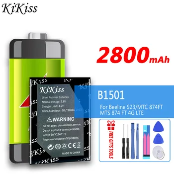 2800mAh KiKiss a Bateria Poderosa, B1501 Para MTC 874FT MTS 874 PÉS 4G LTE, Wi-Fi Poytepa Roteador wi-FI Hotspot Modem 0