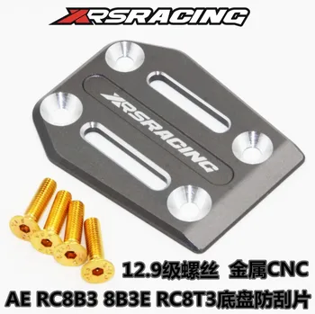 CNC chassi de metal placa protectora para 1/8 AE RC8B3 RC8B3E RC8T3
