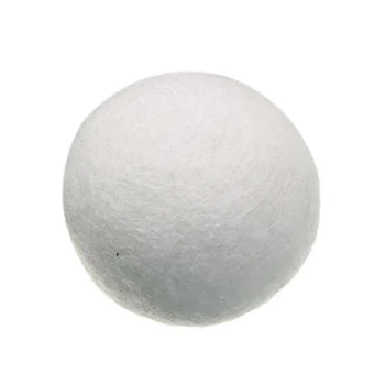 1pcs Reutilizáveis de Lavandaria Bolas de Lavandaria, Limpeza a Bola Orgânica Natural de Lavandaria Amaciante Bola de Lã Premium Secador de Bolas 7cm