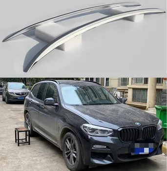 Bagageiros de Ajuste Para o BMW X3 G01 2018 2019 2020 2021 Topo de Rack de Teto Ferroviário de Bagagem Liga de Alumínio