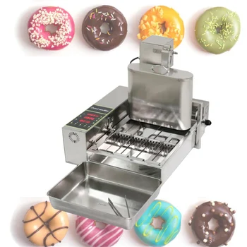 Automático Mini Donut Máquina De Donut Maker Frigideira Comercial Donut Máquinas De Fazer