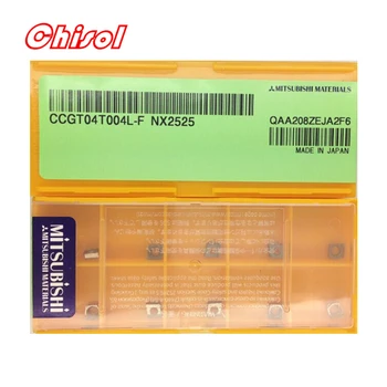 frete grátis CCGT04T002L-F NX2525 do carboneto do cnc do cermet pastilhas cortador de ferramentas de torneamento lâmina de pastilhas