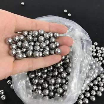 200pcs Diâmetro de 10mm aço carbono bola de esferas de Diâmetro 10 mm exterior estilingue Munição de caça catapulta bola