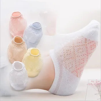10 pares de atacado de moda de Algodão meias meias de bebê menina material de Boa Qualidade, Material Barato verão meias recém-nascido de Malha Confortável