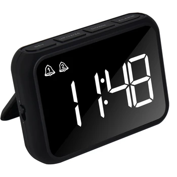 Relógio Despertador Digital Para O Quarto,Três Brilho Ofuscante, A Temperatura,A Função De Repetição De Alarme Ajustáveis De Volume,Relógios De Cabeceira