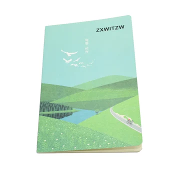 8 pedaços de coreano criativo A5 de capa mole, caderno, fresco pequeno estudante de papelaria escolar, material de escritório 4